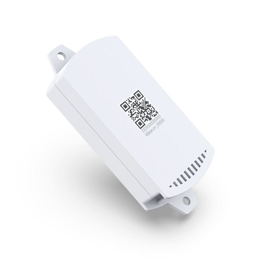 Neo temperature and humidity sensor, angled front view